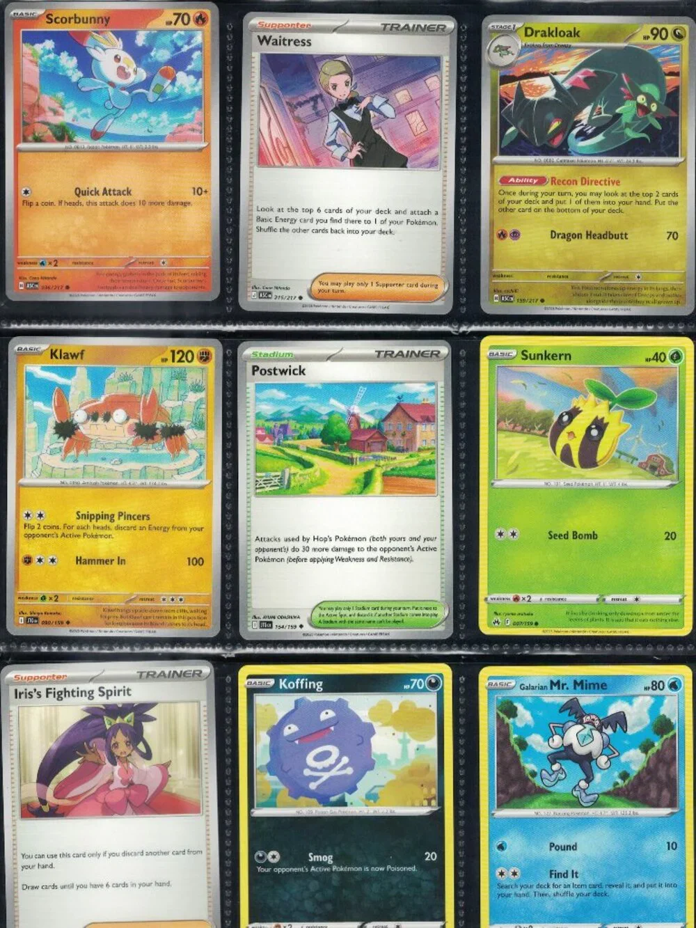 POKEMON 2026 MIX LOT OF 9 AUTHENTIC CARDS